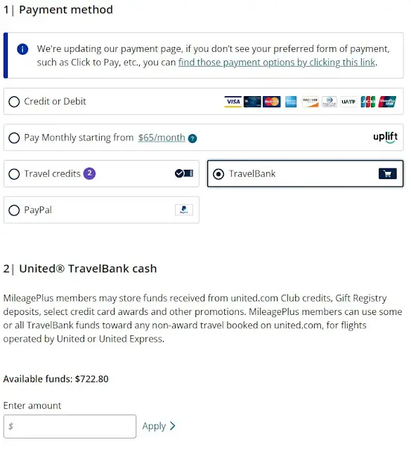 How to Redeem IHG United TravelBank Cash