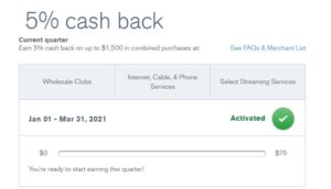 How to Track Your Chase Freedom 5% Bonus Spending