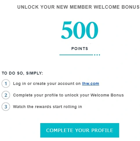 Leaders Club Welcome Bonus