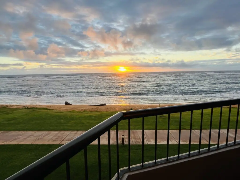 Review Marriott Platinum Upgrade and Benefits at Sheraton Kauai Coconut Beach Resort 