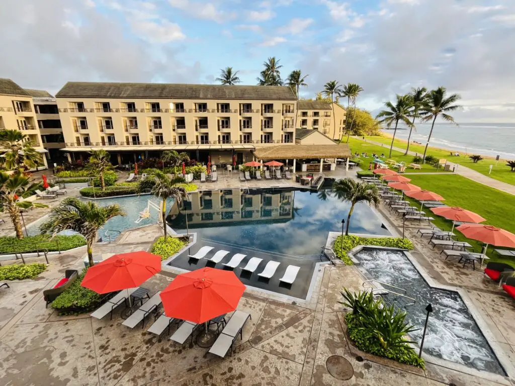 Review Marriott Platinum Upgrade and Benefits at Sheraton Kauai Coconut Beach Resort 