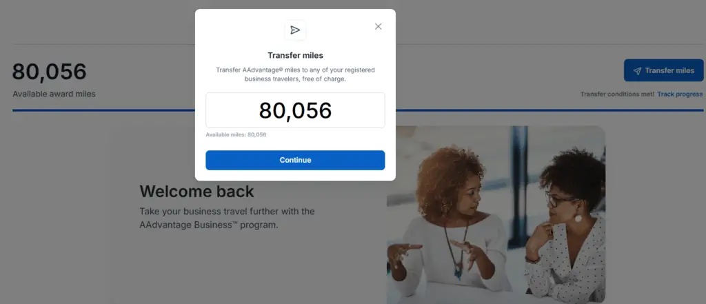 How to Move Your AAdvantage Business Miles to Personal