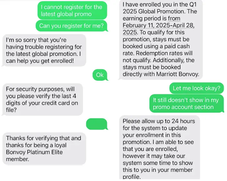 How to Register for Marriott Quarterly Global Promotion if You Cannot Register