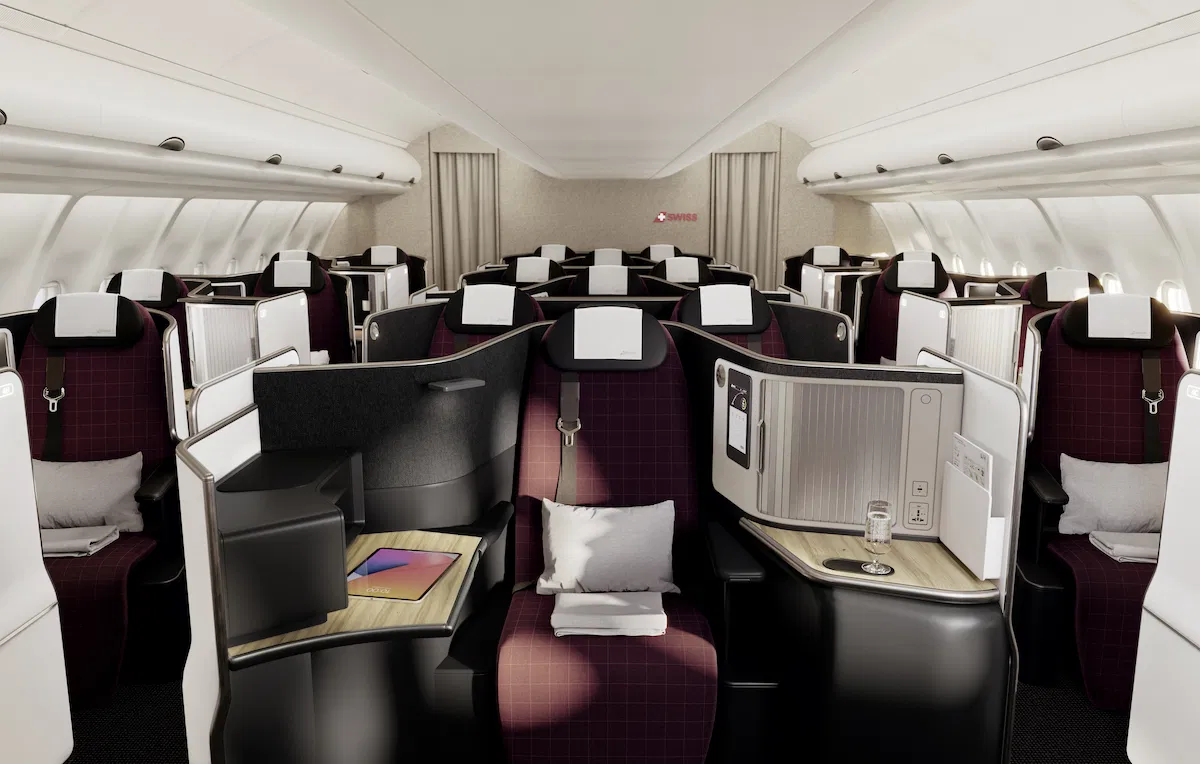 New Swiss Senses Business and First Class Routes (2025)